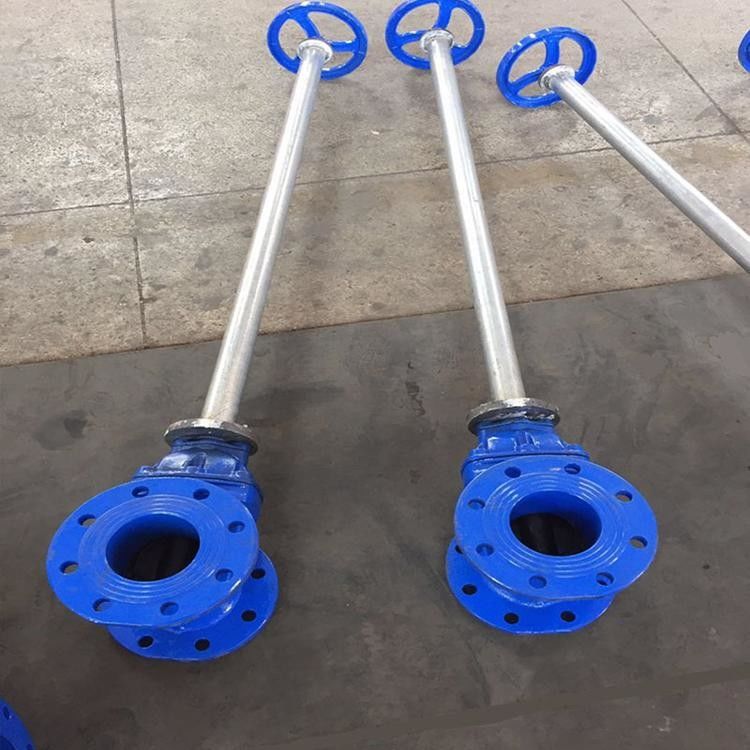 TUV SGS Extension Stem Gate Valve Handle Extension Blue Color