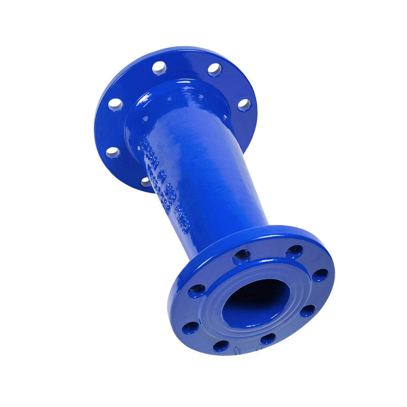 ISO 2531 En 545 En 598 Düktil demir boru armatürleri Di boru için Pn16 Çift Flanged Taper