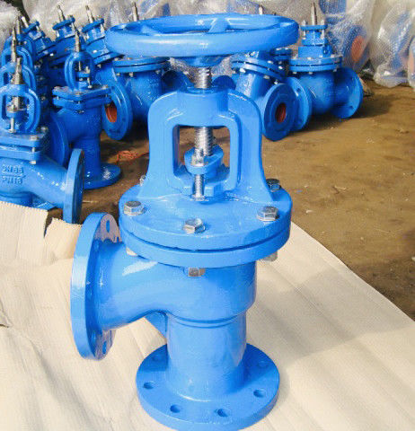 Dn200 Pn16 Cast Iron Globe Valves Flange Type Manual Operated Angel