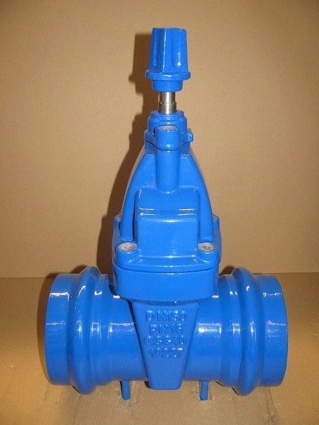 Flange Type Metal Seated Ductile Iron GGG40 Gate Valve for Industry
